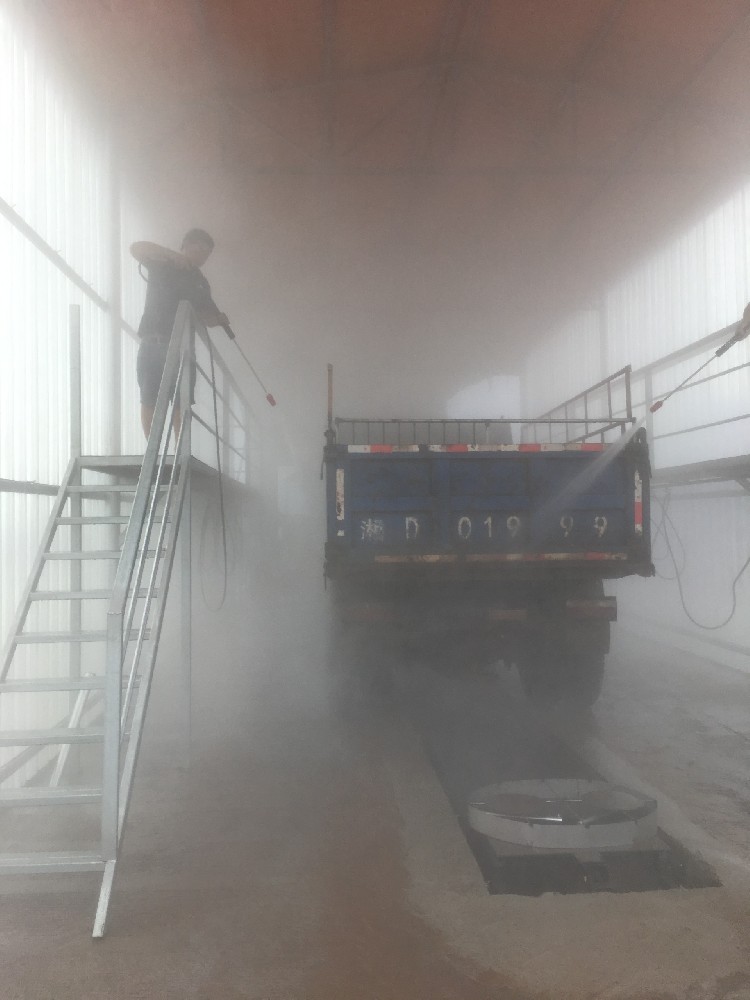 生豬運(yùn)輸豬場(chǎng)車(chē)輛洗消流程